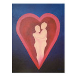 Secure in the Embrace of Real Love Postcard