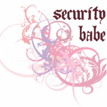 Security Babe photo sculptures