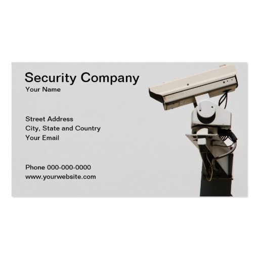 Security Business Card