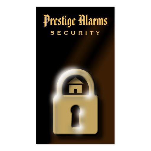 Security Business Cards