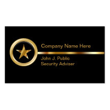 Security Business Cards