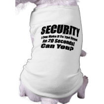 Security pet clothing