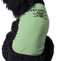 SECURITY pet clothing by dog_shirts SECURITY pet clothing