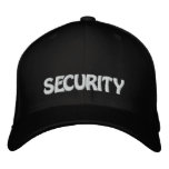SECURITY EMBROIDERED BASEBALL CAP