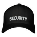 SECURITY embroidered hats by gr33nleaf SECURITY embroidered hats