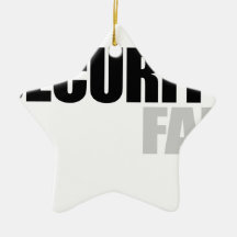 Security fail christmas ornament