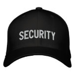 SECURITY Fitted Cap embroidered hats