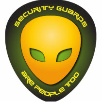 Security Guards Are People Too photo sculptures