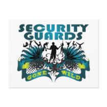 Security Guards Gone Wild postcards by busybrain Security Guards Gone Wild postcards