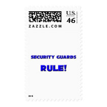 Security Guards Rule! postage