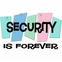 Security Is Forever photo sculptures