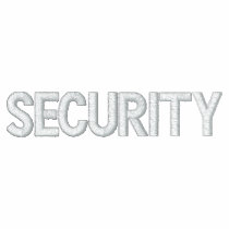 SECURITY JACKET embroidered shirts