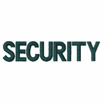 SECURITY JACKET embroidered shirts