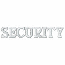 SECURITY JACKET embroidered shirts