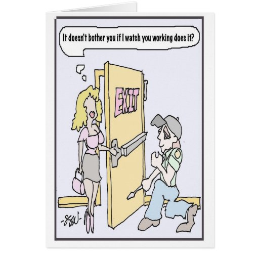 Security Locksmith Funny Cards Zazzle