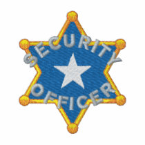 Security Officer embroidered shirts
