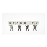 Security Personalized Photo Card
