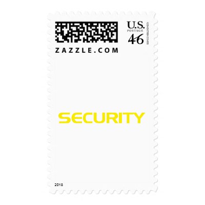 SECURITY POSTAGE STAMPS by CarbonClothing