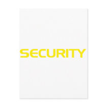 SECURITY postcards