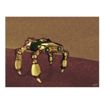 Security Robot postcard