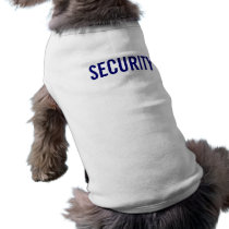 Security Uniform for Dogs pet clothing