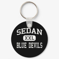 Sedan - Blue Devils - High School - Sedan Kansas keychains