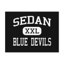 Sedan - Blue Devils - High School - Sedan Kansas postcards by customteamsportswear Sedan - Blue Devils - High School - Sedan Kansas postcards