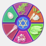 seder plate stickers