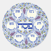 Seder Plate Stickers