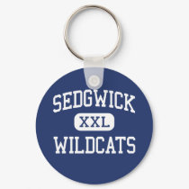 Sedgwick Wildcats Middle West Hartford keychains