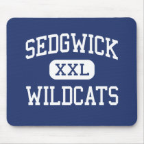 Sedgwick Wildcats Middle West Hartford mousepads