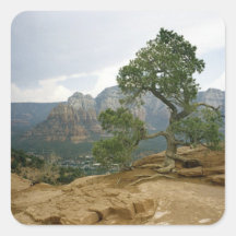 Sedona Area scene 01 Square Sticker