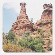 Sedona Area scene 04 Square Sticker