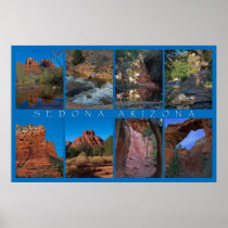 Sedona Arizona Collage Print