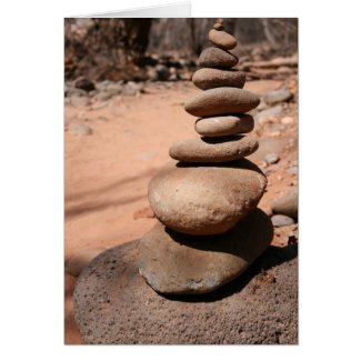 Sedona Cairn card
