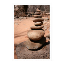Sedona Cairn posters by moonrisings Sedona Cairn posters