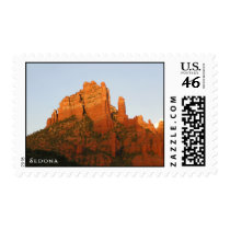 Sedona Mountains at Sunset Postage stamps