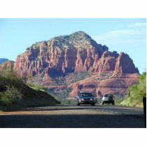 Sedona Mountains Car Road photo sculptures by lifesphere Sedona Mountains Car Road photo sculptures