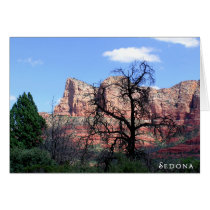 Sedona Mountains & Trees Card cards