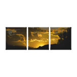 Sedona skies Sunset Stretched Canvas Print