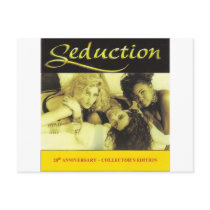 SEDUCTION COLLECTOR'S EDITION - 20TH ANNIVERSARY postcards