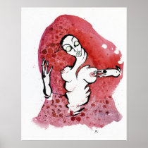 artsprojekt, nude, female, woman, breast, nipple, watercolor, bodily process, Freestyle music, body process, trio (music), outercourse, New York City, bodily function, record producer, reproductive organ, dance-pop, sensualist, urban contemporary, carnal knowledge, house music, ternary, C C Music Factory, lovemaking, Michelle Visage, coition, Idalis DeLeon, ex-wife, grass widow, kept woman, fancy woman, cyprian, materfamilias, sporting lady, houri, nullipara, nymphet, mother figure, Poster with custom graphic design