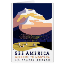 See America - Welcome to Montana cards