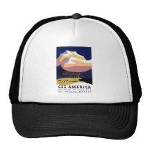 See America - Welcome to Montana Mesh Hat