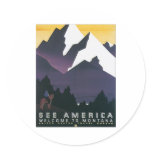 See America Welcome to Montana Sticker
