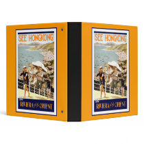 See Hong Kong The Riviera of the Orient Binder