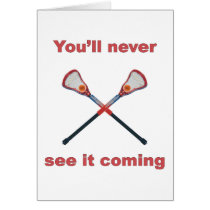 See It Coming Lacrosse Cards