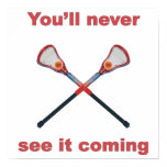 See It Coming Lacrosse Print