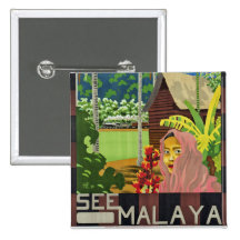 See Malaya Pinback Button