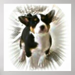 See me basenji poster posters